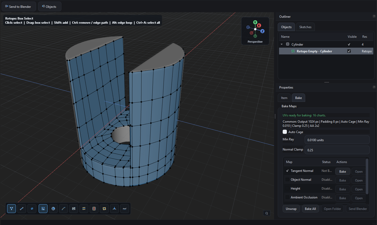 Retopology and Baking